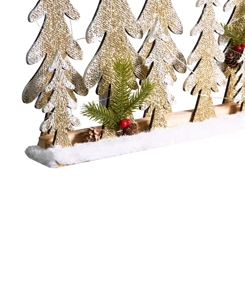 Julpynt LED ORIVESI 30 cm Julgran Ljusbrun_1028285