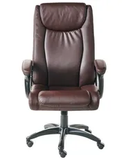 Executive Chair GRACEFUL Faux Leather Dark Brown_990063