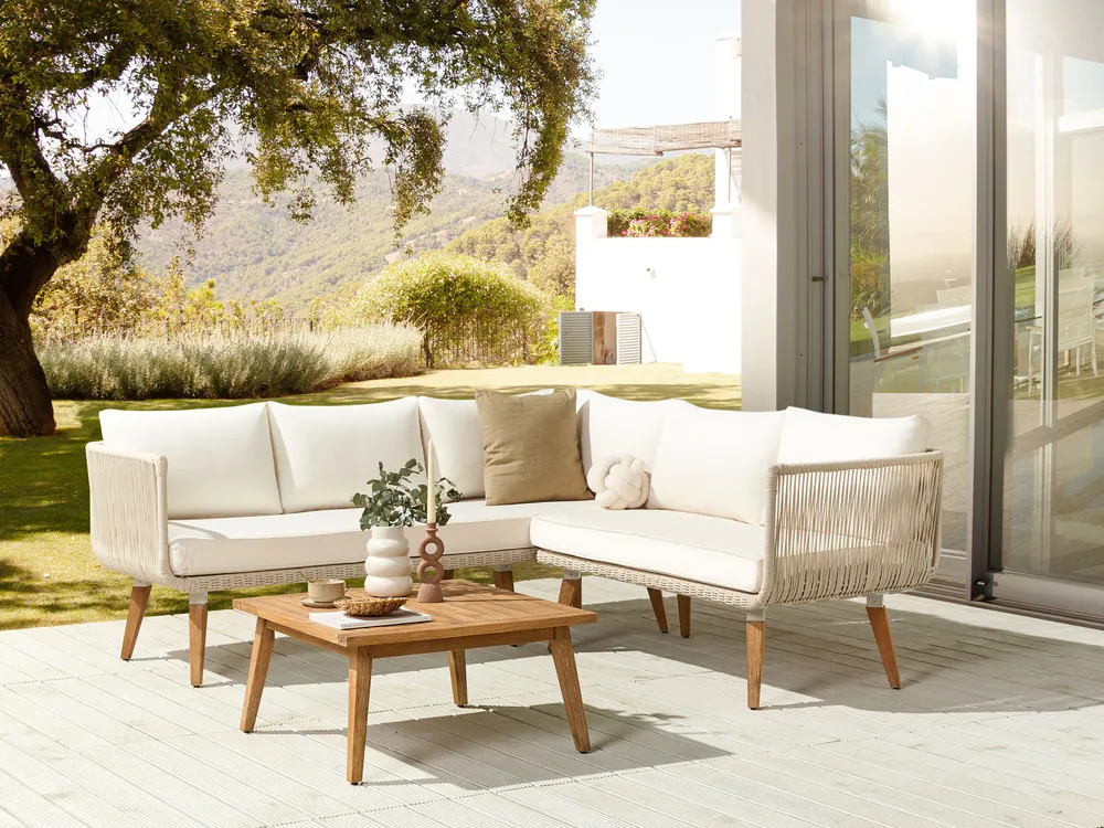 Outdoor Cushion Cover Set ALCAMO Light Beige