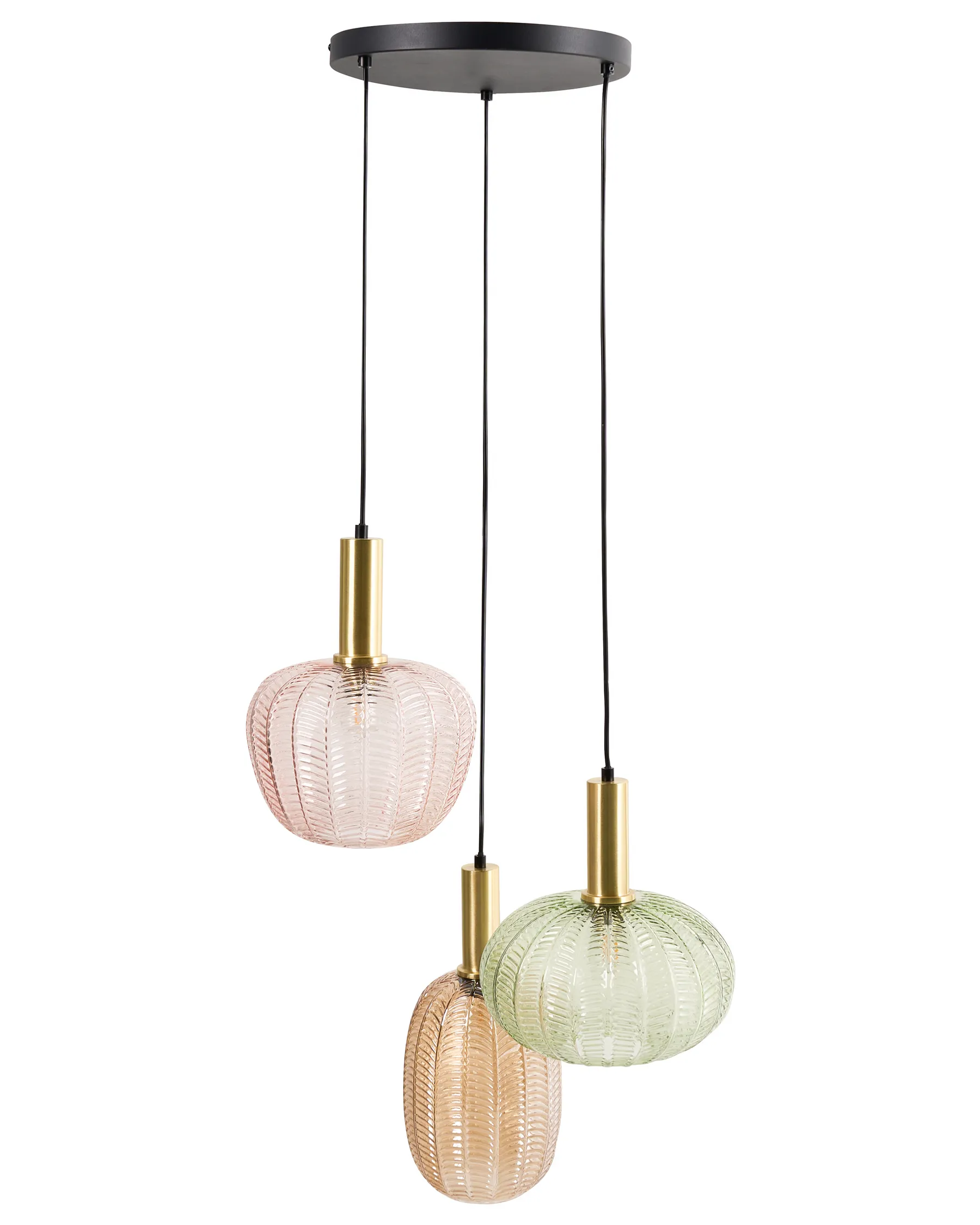Pendellampe NJORO Glass Flerfarget_1029318