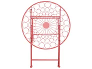 Bistro Table SCARIO 70 cm 70 cm Metal Red_856048