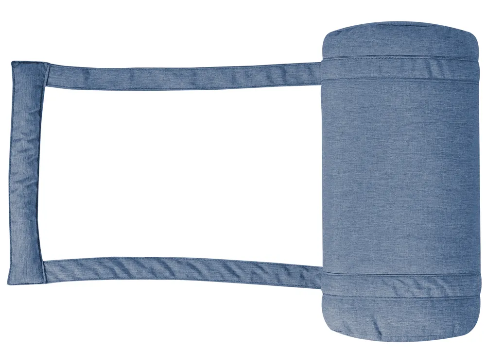Sun Lounger Pad Cushion TOSCANA/JAVA/AMANTEA PREMIUM 189 x 58 cm Blue_1070412