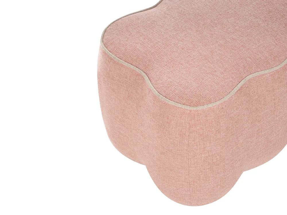 Upholstered Bench JUNO Fabric Pink_1082282