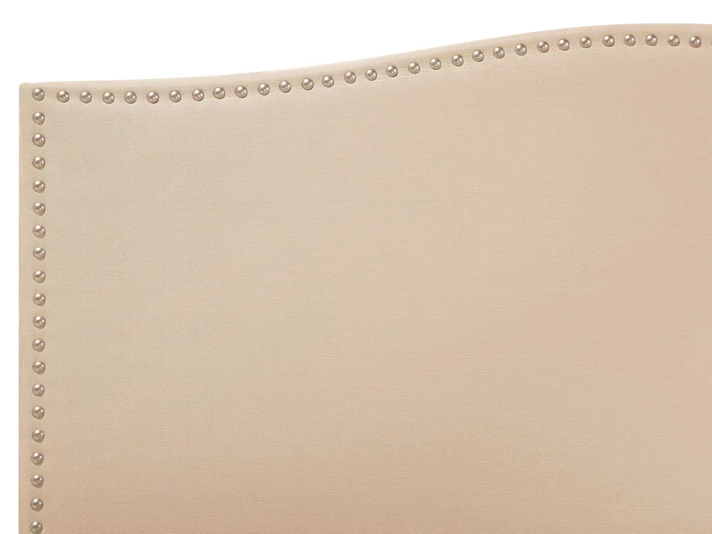 Bed Fabric MONTPELLIER 160 x 200 cm (EU King Size) Beige_754223