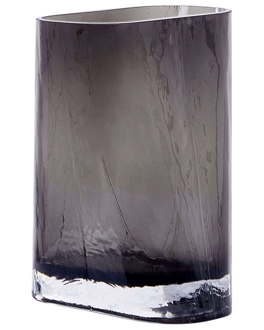 Blomstervase MITATA 20 cm Glass Grå