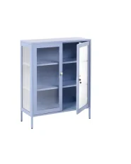 Vitriini HARLYN  90 cm Metalli Sininen_1160984