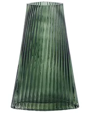 Blomvas MARPISSA 26 cm Glas Mörkgrön_842555
