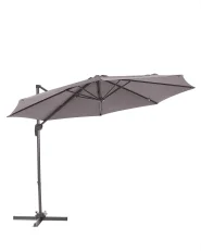 Cantilever Parasol 294 cm SAVONA Dark Grey_1102961