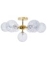 Ceiling Lamp ANADYR Glass Blue