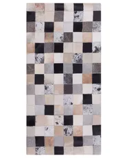 Matto RIZE Monivärinen 80 x 150 cm Nahka_807038