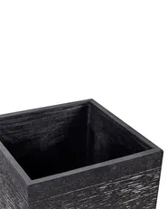 Plant Pot PAROS 50 cm Black_700907