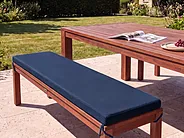Sittdyna för bänk TUSCANIA 157 x 34 cm Blå_1133381
