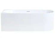 Corner Bath PORTINHO 1700 x 800 mm White Right Hand_1036833