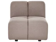 1-Seat Section MAKSABERG Fabric Taupe_1136352