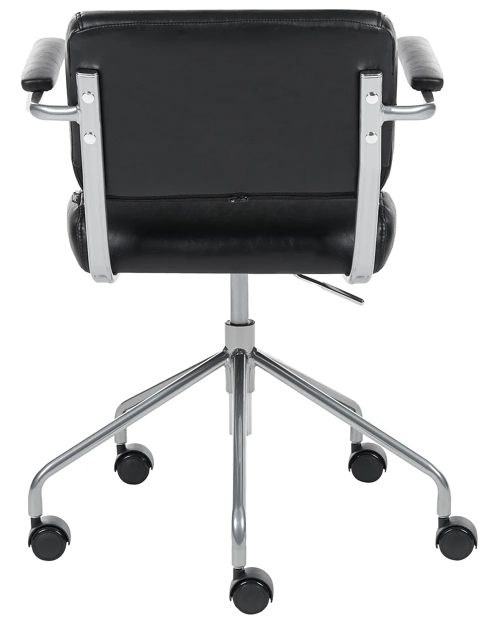 Desk Chair CANDOR Faux Leather Black_1136705