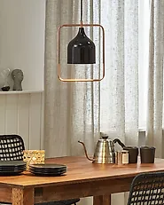 Pendant Lamp MAVONE Metal Black_1177358
