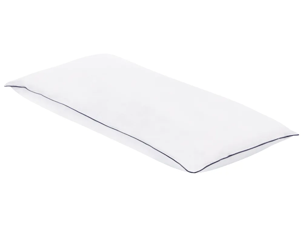 Bed Pillow PELISTER Low 40 x 80 cm Microfibre White_808521