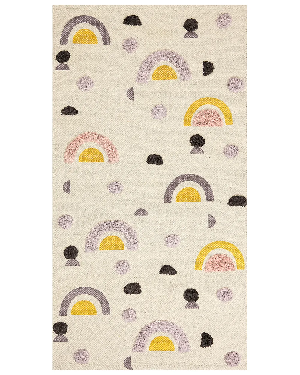 Kids Rug CURUP Multicolour 80 x 150 cm Cotton