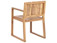 Garden Dining Set 8 Seater SASSARI PREMIUM with Cushions Certified Acacia Wood Light Grey_991405