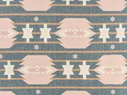 Set of 2 Decorative Cushions DIANTHUS 60 x 60 cm Multicolour Geometric Pattern_877743