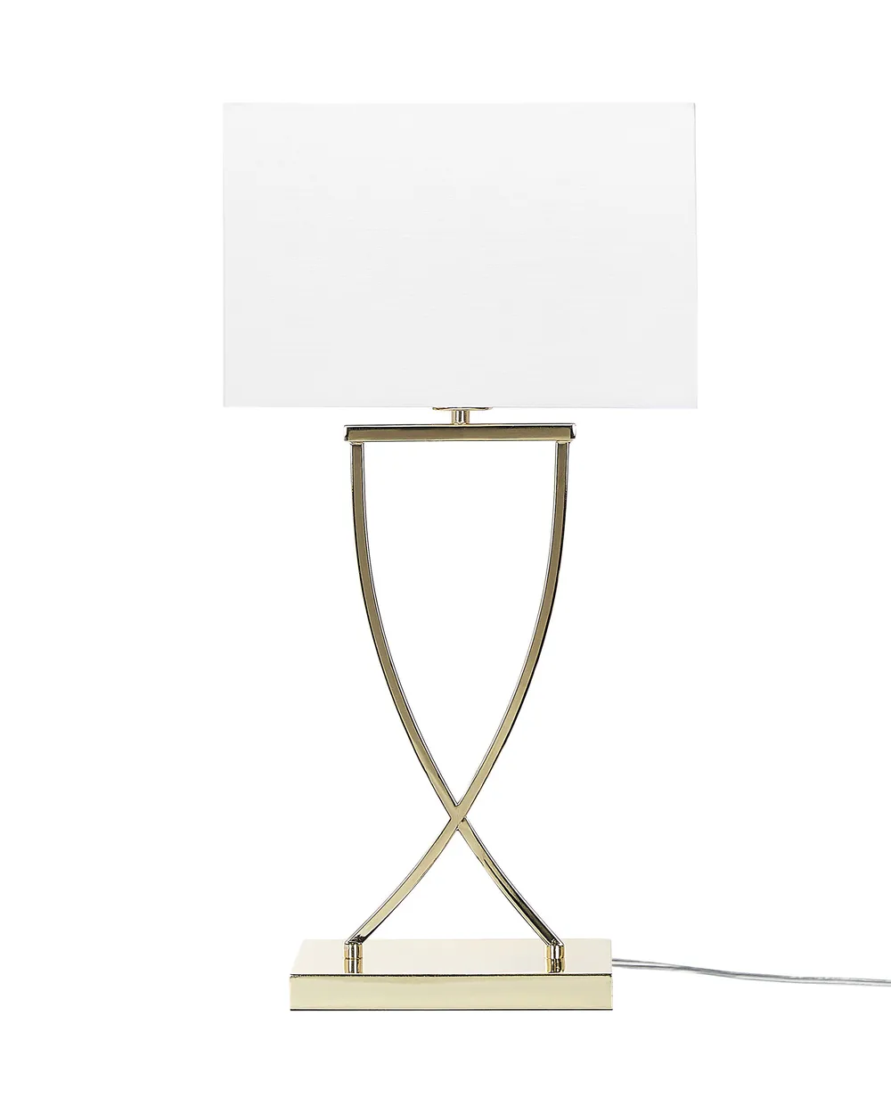 Table Lamp YASUNI Metal White/ Gold_877545