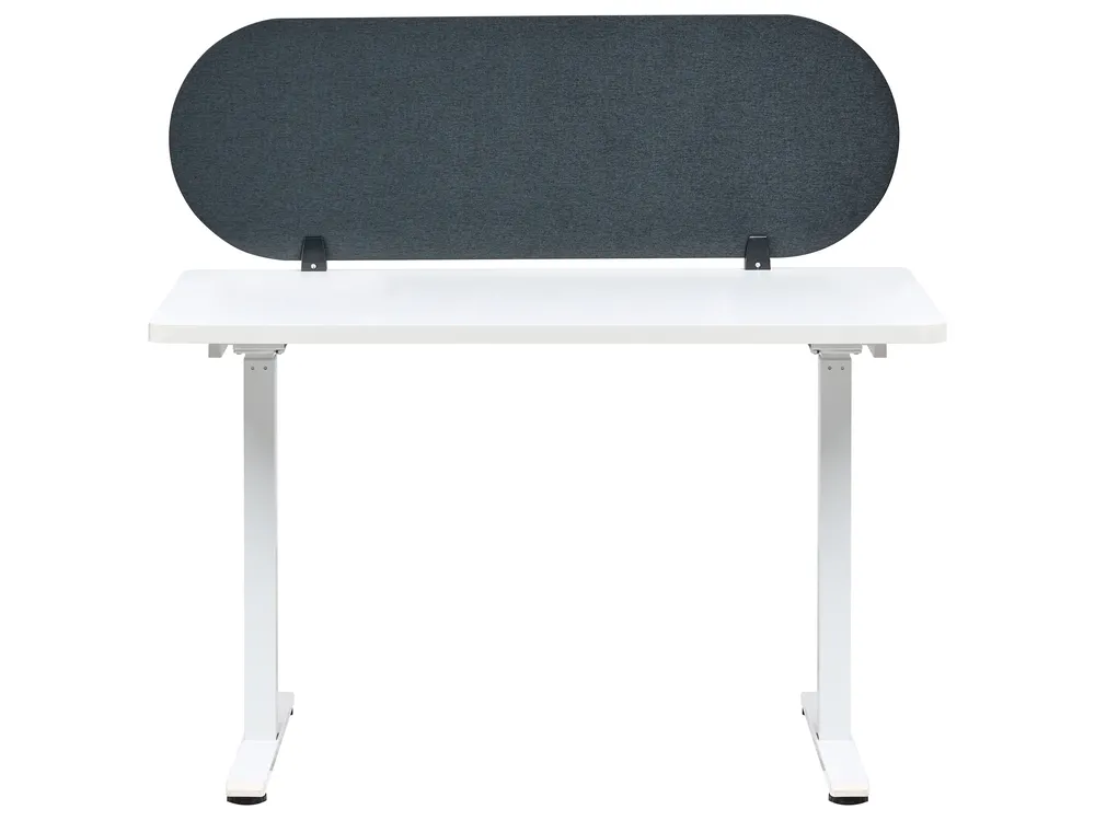 Desk Screen SPARKY 120 x 40 cm Dark Grey_1015359