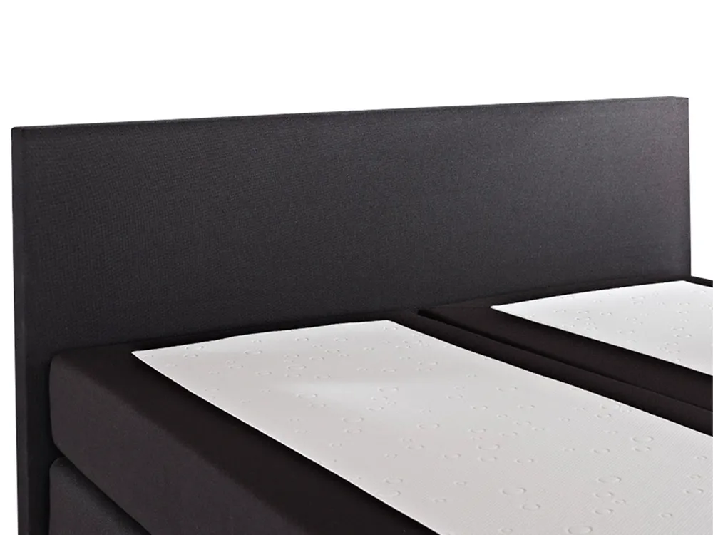 Divan Bed Fabric PRESIDENT 180 x 200 cm (EU Super King) Black_15875