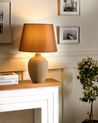 Table Lamp FERGUS Ceramic Brown