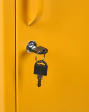 Storage Unit FROME Metal Yellow_1080747