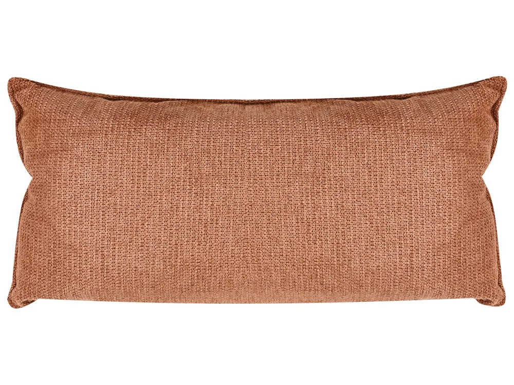 Right-Hand Chaise Longue YERRES Fabric Orange_1003719