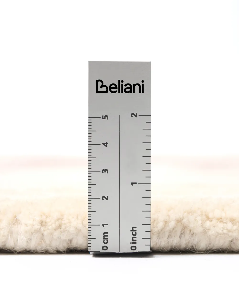 Rug MANALI Beige ø 140 cm Wool_1068657