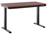 Electric Adjustable Standing Desk KENLY 120 cm 60 cm with USB Port Dark Brown_840239