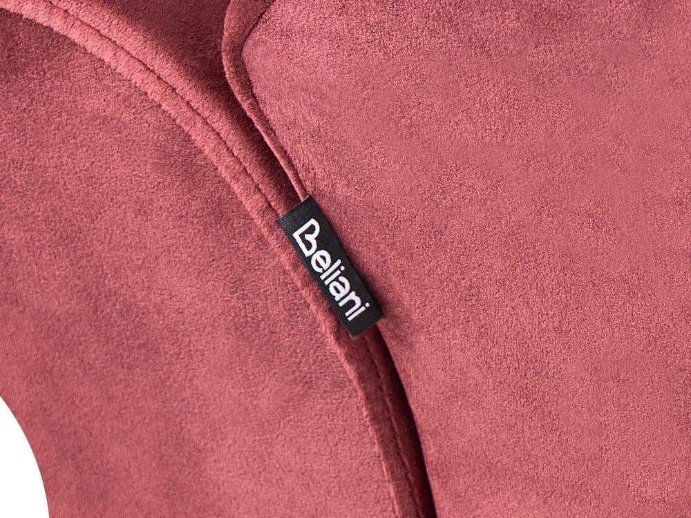 Sofa 3 Seater SKIEN Velvet Dark Red_1034317