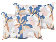 Set of 2 Outdoor Cushions VEREZZI Floral Pattern 40 x 60 cm Multicolour_882600