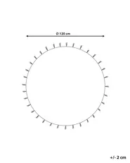 Barnmatta ZANAVI Flerfärgad ø 120 cm Jute_906535