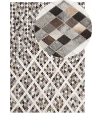 Rug AKDERE Brown 160 x 230 cm Leather_751588