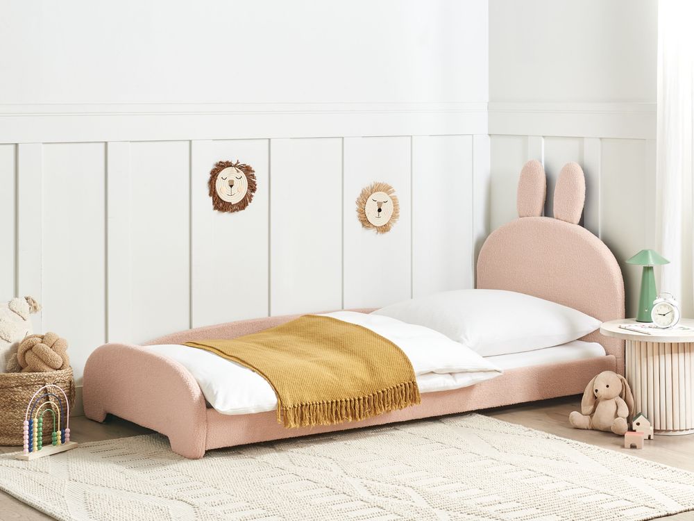 Barneseng Kanin Bouclé PERROS 90 x 200 cm Beige