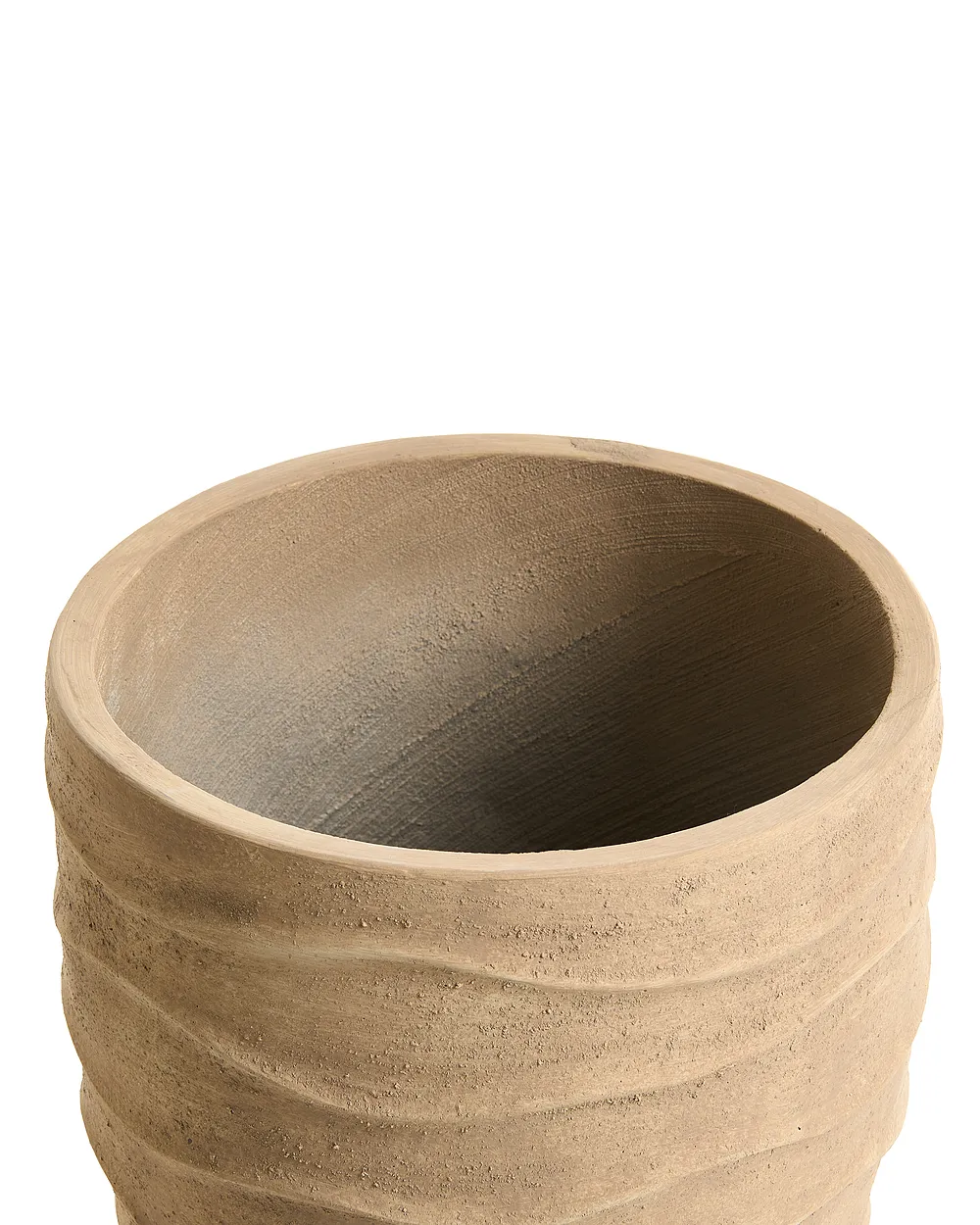 Plant Pot SAMNAUN 39 cm Beige_1161976
