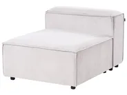 Modular Corner Sofa 4 Seater ARDAL Corduroy Off-White Right Hand_1008131