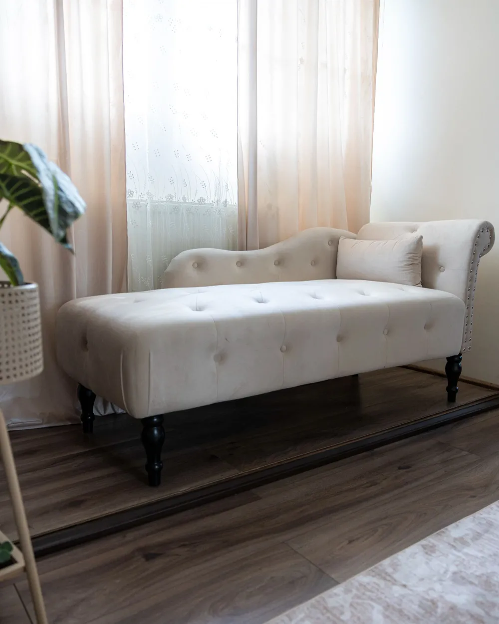 Divaani oikea IVRY Sametti Vaaleanbeige_1075810