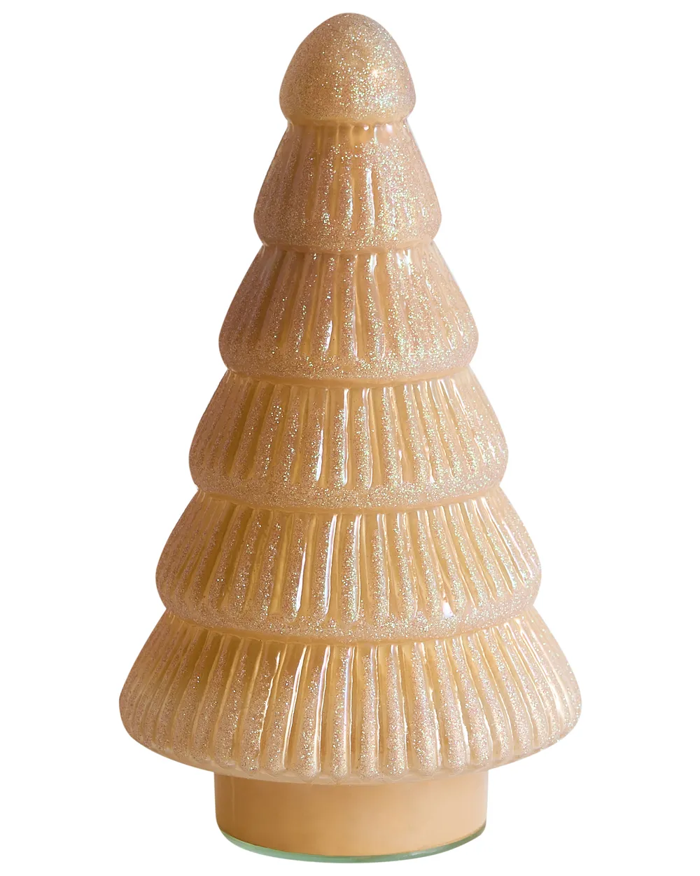 Set med 2 figuriner FLAREN 20/25 cm Julgran Beige_1029991