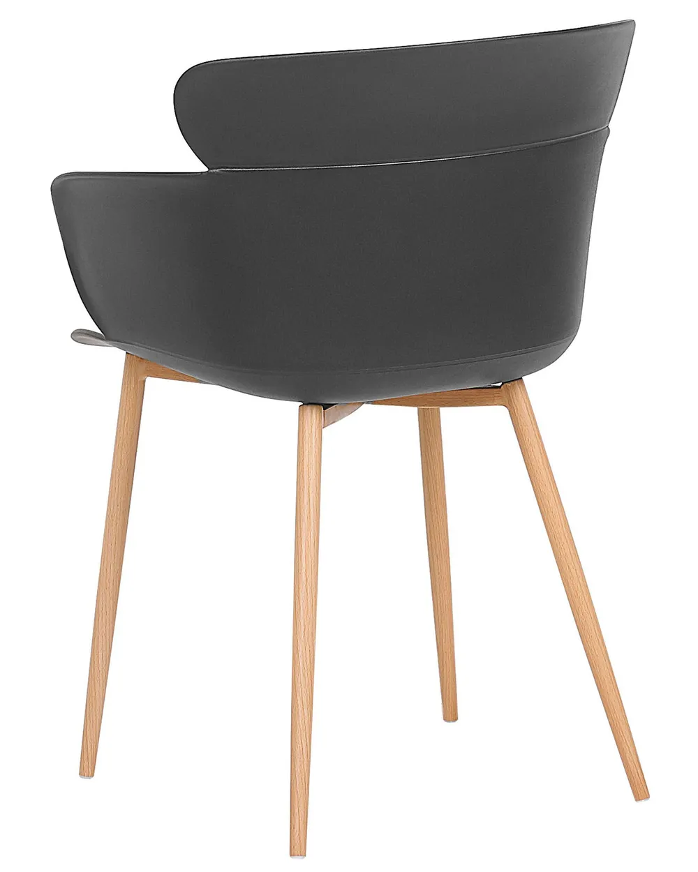 Set of 2 Dining Chairs SUMKLEY Black_783770