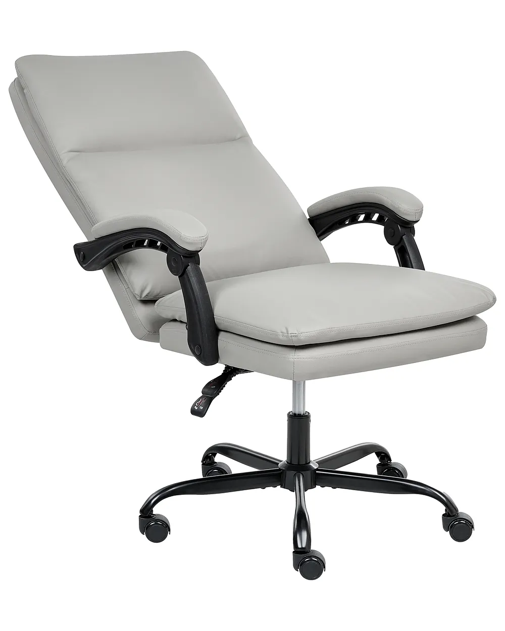 Executive Chair SERENE Faux Leather Light Grey_1161505