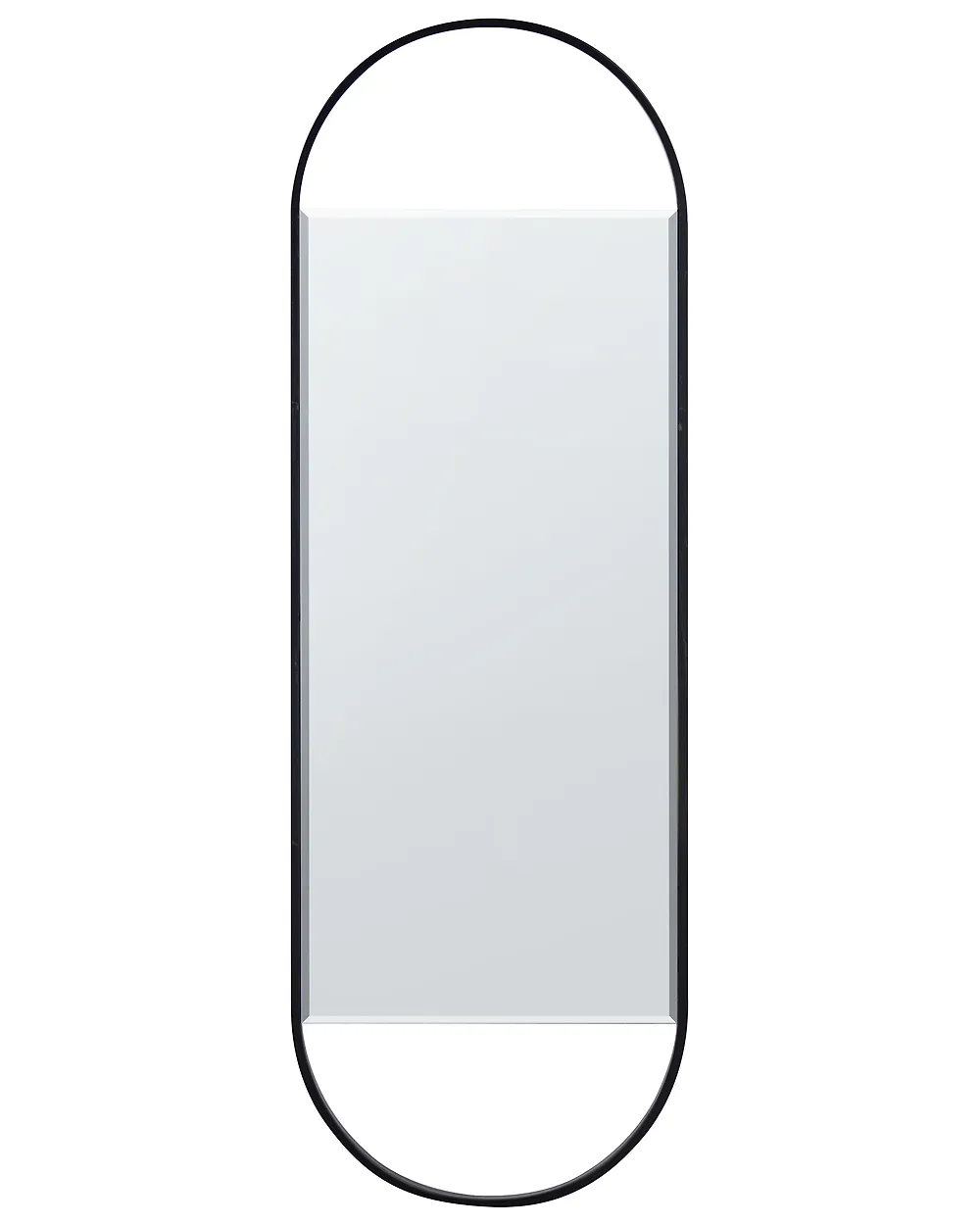 Veggspeil VALLERY 40 cm 120 cm Metall Svart
