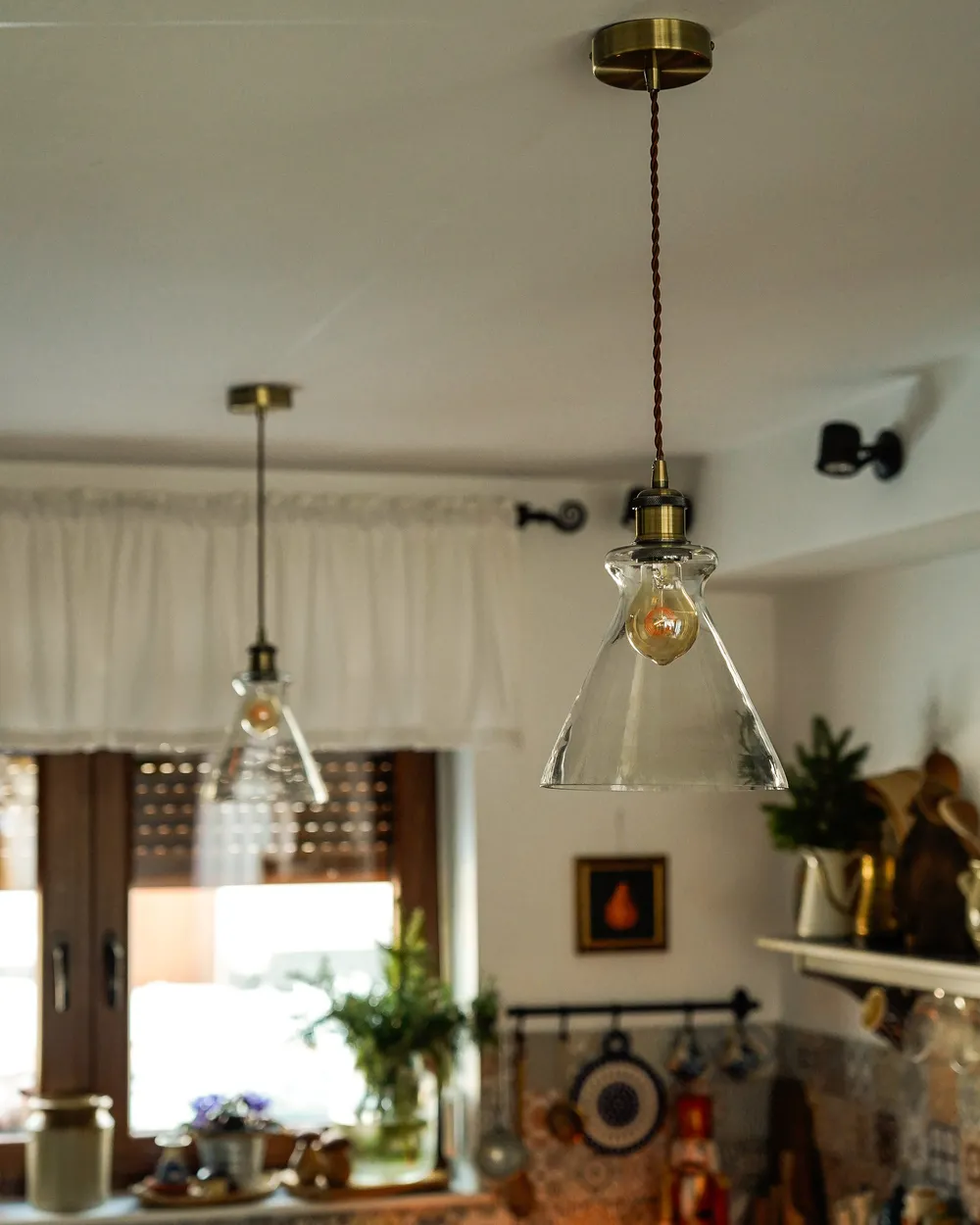 Pendant Lamp BERGANTES Glass Transparent_896949
