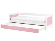 Utdragbar säng Furu GRAVELINES 90 x 200 cm Rosa_1004436