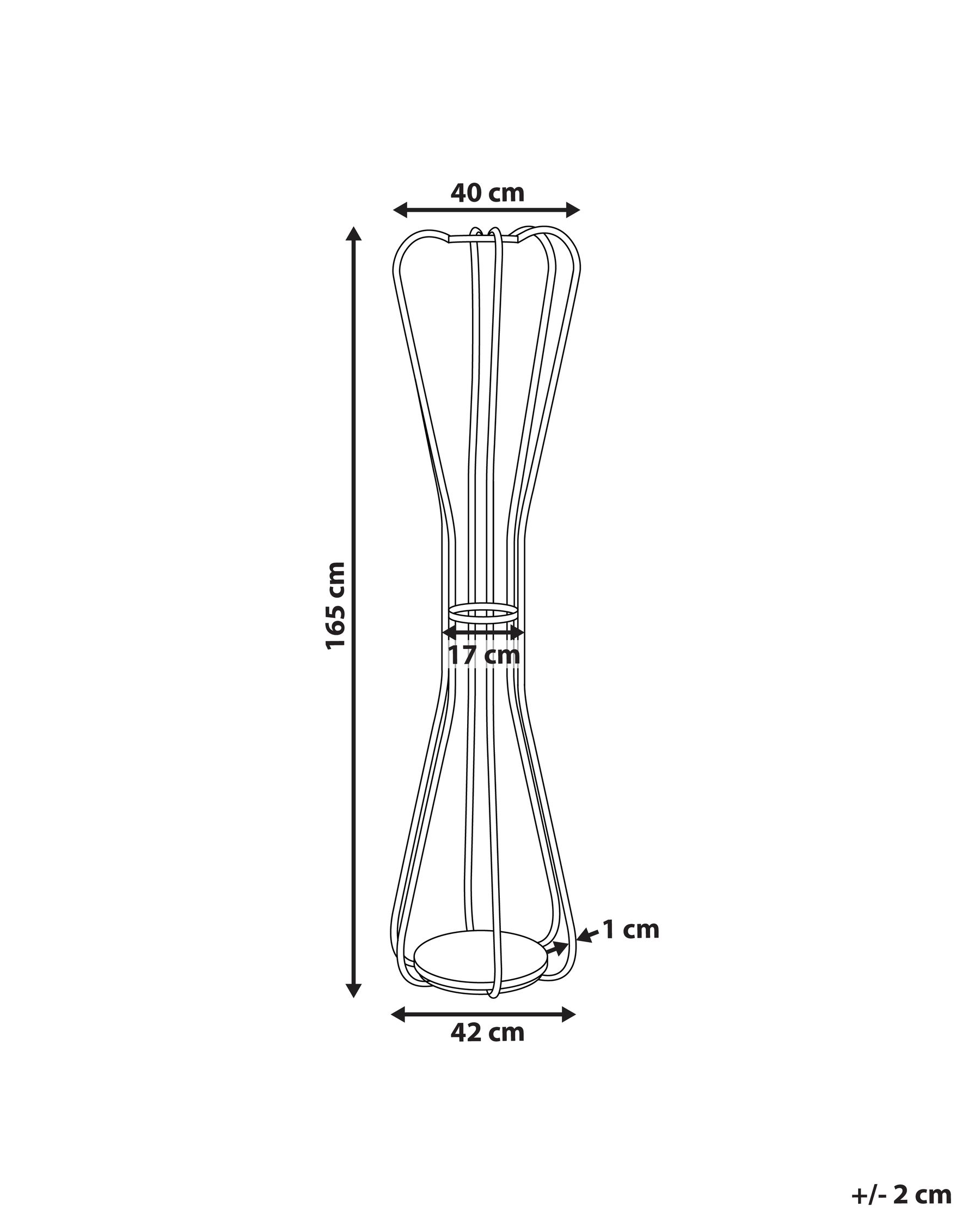 Coat Stand ORDWAY Black_939422