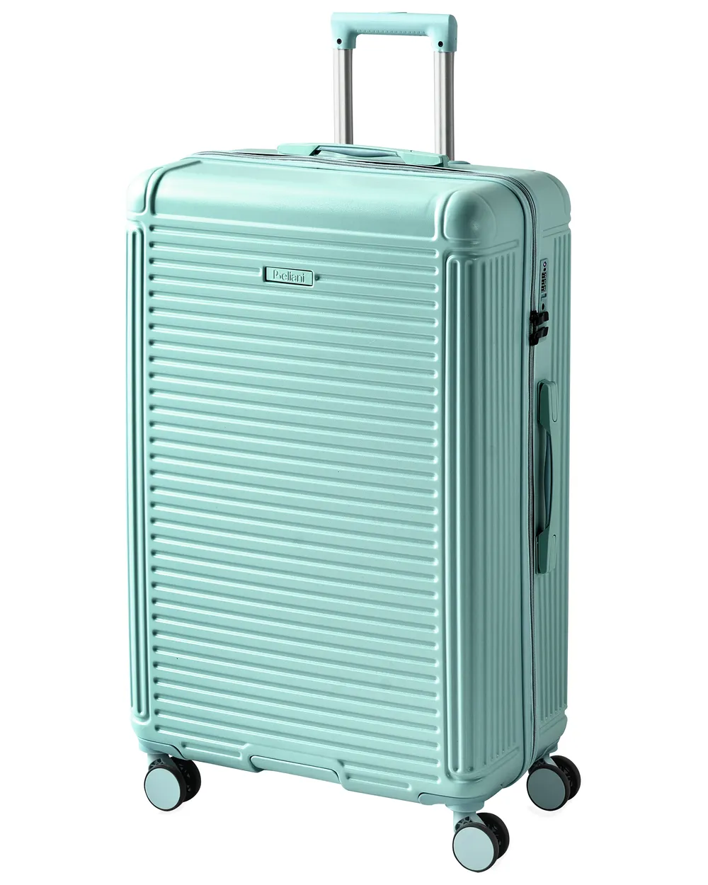 Set of 3 Hard Shell Suitcases MYNTIS Mint Green_1055625