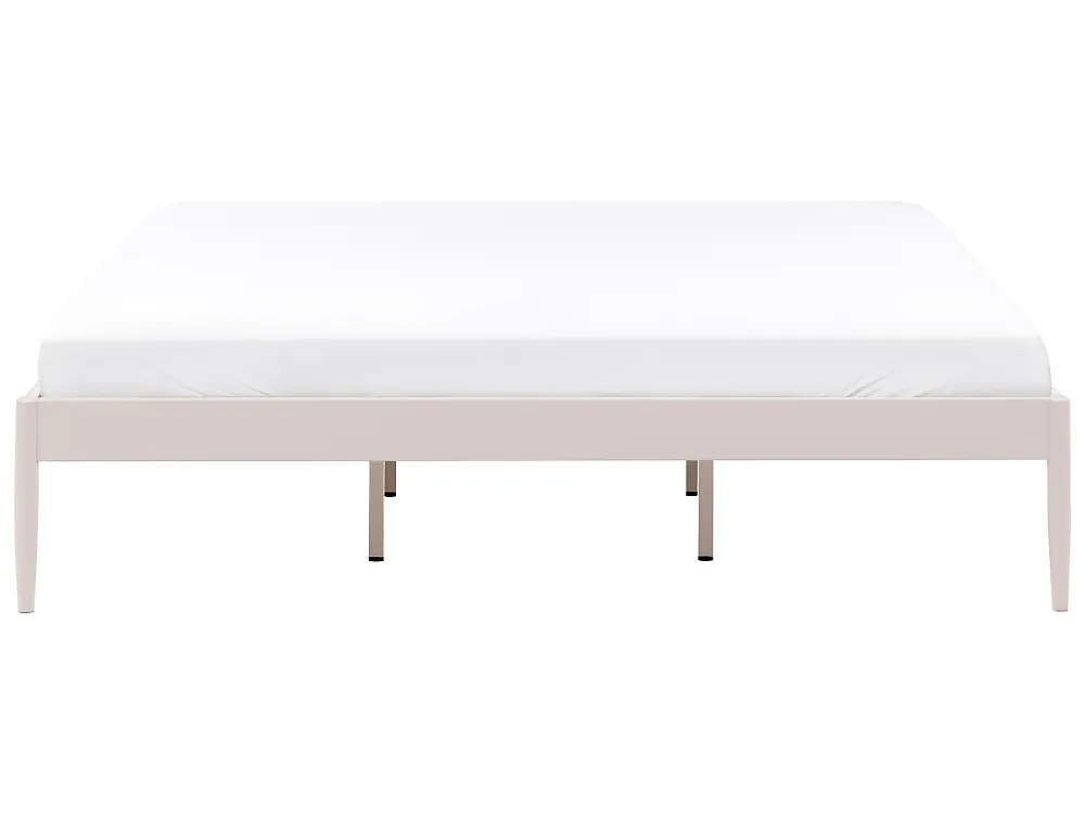 Sänky Metalli VAURS 180 x 200 cm Vaaleanbeige_1165407