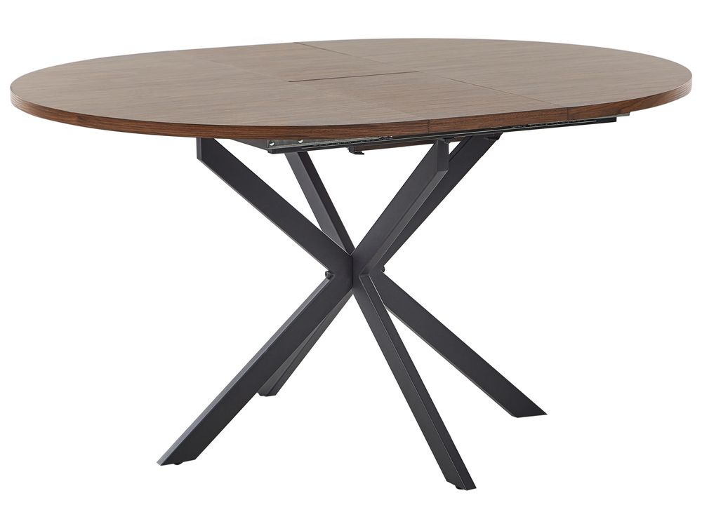 Jatkettava ruokapöytä FRIONA Tummanruskea 110/140 cm 110 cm
